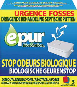 化糞池生物臭味消除粉劑     EPUR Biological Odour Prevention/  Odour Stopper