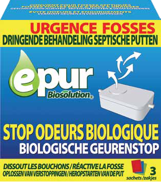 化糞池生物臭味消除粉劑     EPUR Biological Odour Prevention/  Odour Stopper